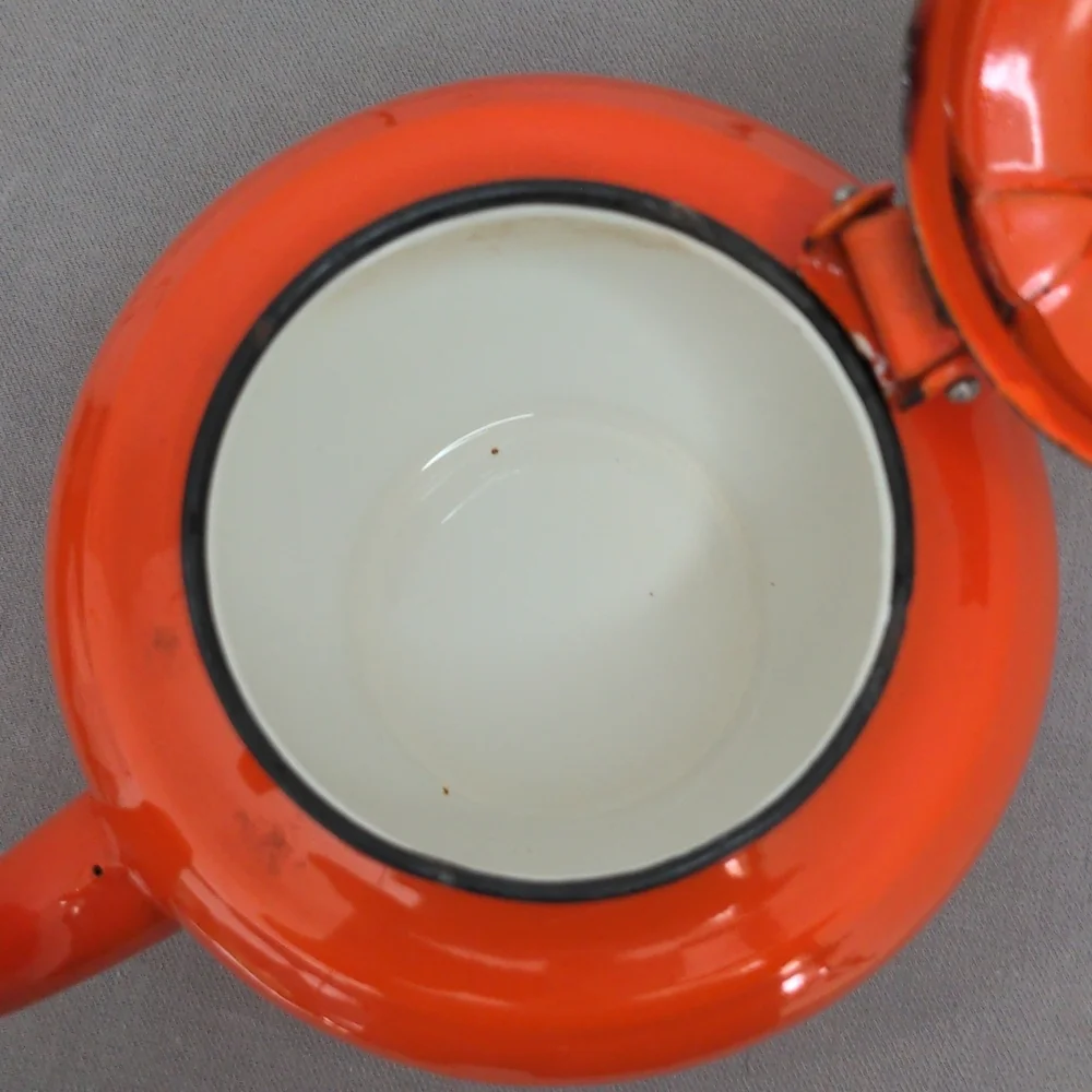 N/A orange enamel